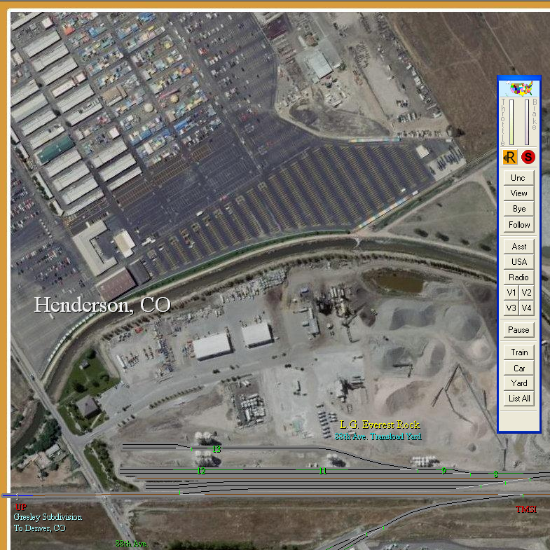 Initial view of Rolla, CO map